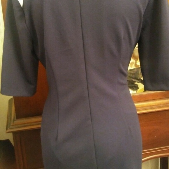 #10❤️(86) NEW CONNECTED APPAREL COLORBLOCK DRESS SIZE 10 - Picture 4 of 5